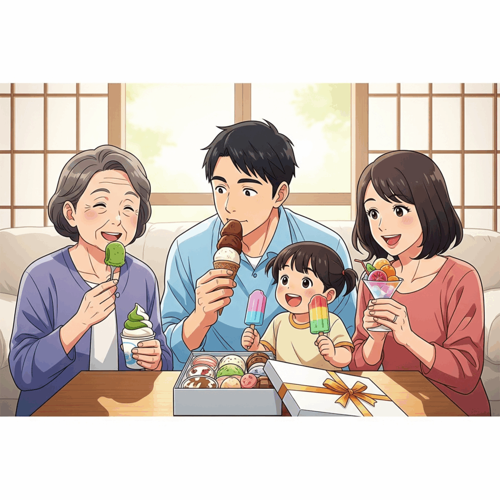 お中元のアイスおすすめの選び方
